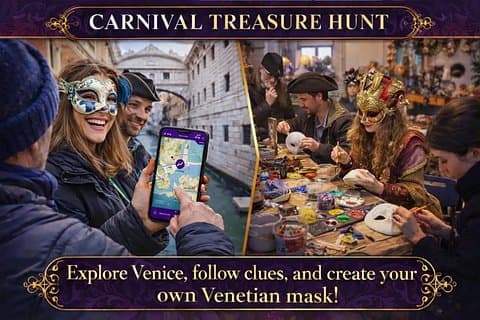 Carnival Treasure Hunt & Mask Painting Workshop
