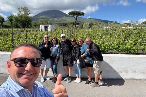 Tony at the Cantina del Vesuvio