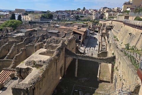 Herculaneum Private Guided Tour with round Trip private Transfer