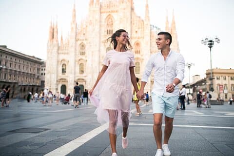 Milan Photoshoot with the Cathedral