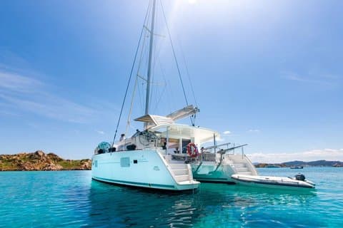 Private Catamaran Tour Magdalene Archipelago from Cannigione