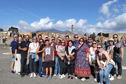 Pompeii from Naples: Tour with transport and skip-the-line ticket