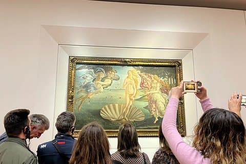 Florence Uffizi Official timed Entry Ticket and Audio Guide