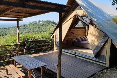 Glamping In The Beautiful Tuscan Countryside