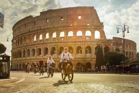 Rome Highlights Private Bike Tour