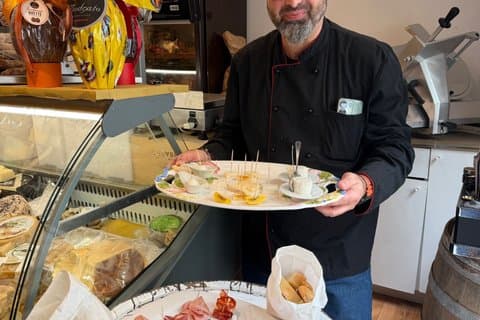Rome Meats Cheeses Olive Oil Wine and Gelato Tasting