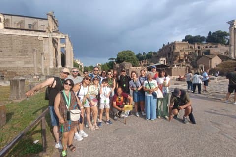 Colosseum, Forum & Palatine: Guided, AI Guide & Arena