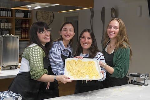 Pasta Making and Tiramisù Cooking Class in Rome