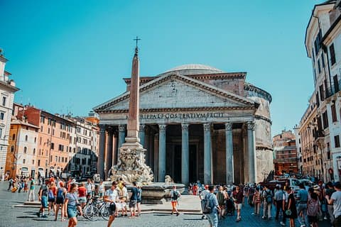 Pantheon Entry Ticket with Multiple Language Digital Audio Guide