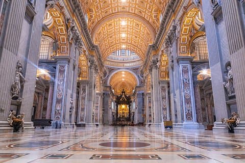 St Peter's Basilica and Cupola guided tour