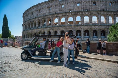 Private Tour by Golf Cart Rome