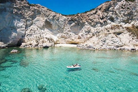 Inflatable Boat Tour in the Gulf of Angels with Snorkeling and Aperitif