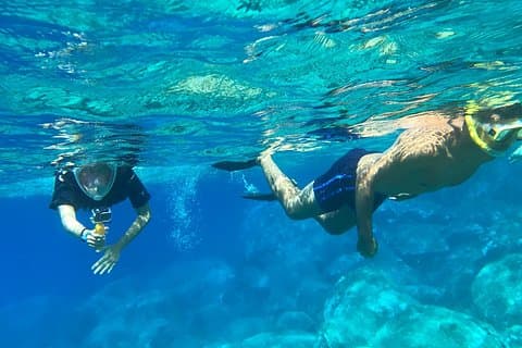 Villasimius Capo Carbonara marine area snorkeling tour