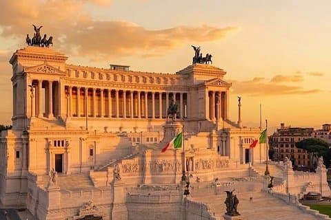 Rome: Vittoriano access, 360° Panoramic Terrace via Elevator