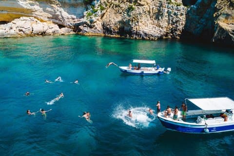 Syracuse Pillirina Island of ortigia and sea caves