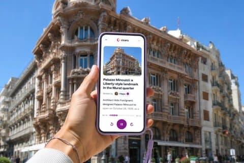 Bari Sel Guided Walking Tour Landmarks with Audio and Quiz