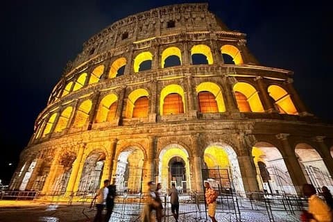 Colosseum by Night Underground access