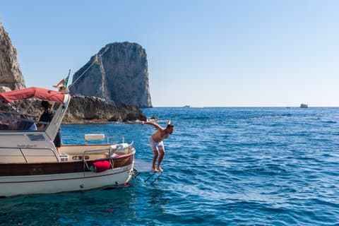 Capri and amalfi coast Full-day private boat tour - luxury