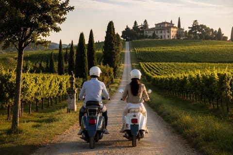Prosecco Hills Vespa & Picnic Experience in Veneto