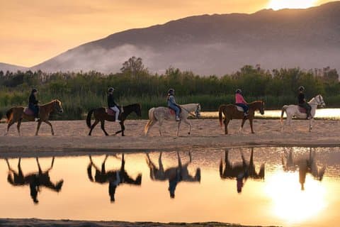 Horse Riding at the Beach in Orosei