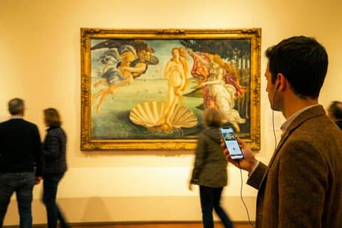 Florence Uffizi Gallery Reserved Ticket with Audio Guide