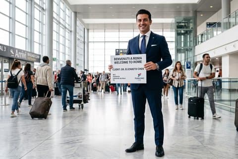 Rome: FCO Airport Private Transfer to/from Downtown/Civitavecchia