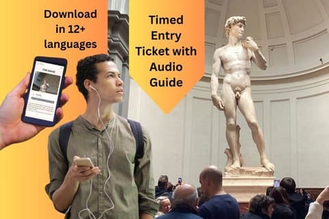 Accademia Gallery Timed Entry Ticket with Audio Guide