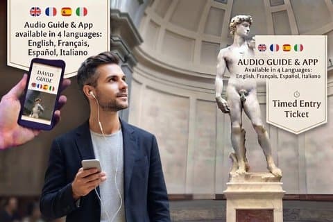 Accademia Gallery: TImed Entry Ticket with Audio Guide