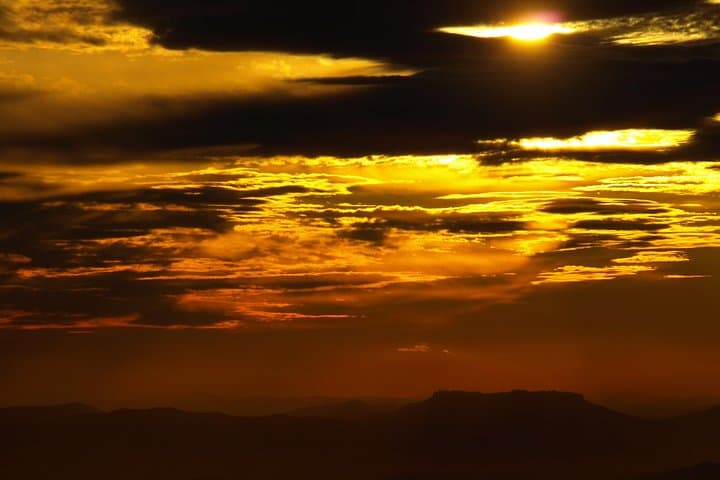 Amazing Sunset from Mt. Etna