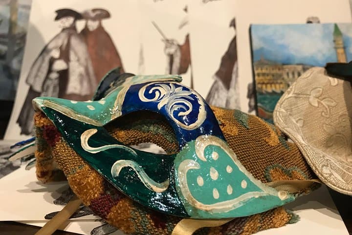 Mask Workshop - Paint Your Own Venetian Mask in Venice, Italy