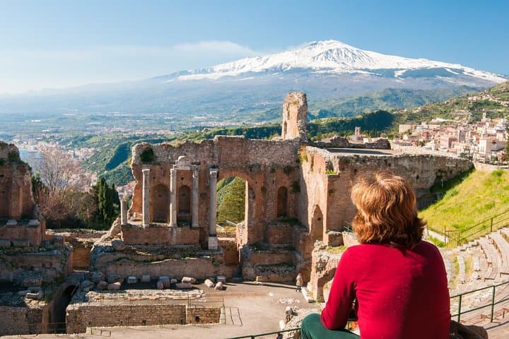 Admire the beautiful Greek-Roman Amphitheatre