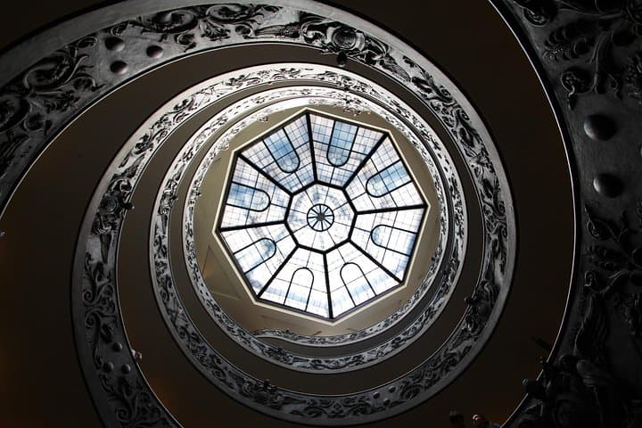Vatican Museum Exit Stair