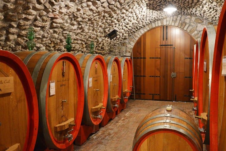 A Valpolicella wine cellar