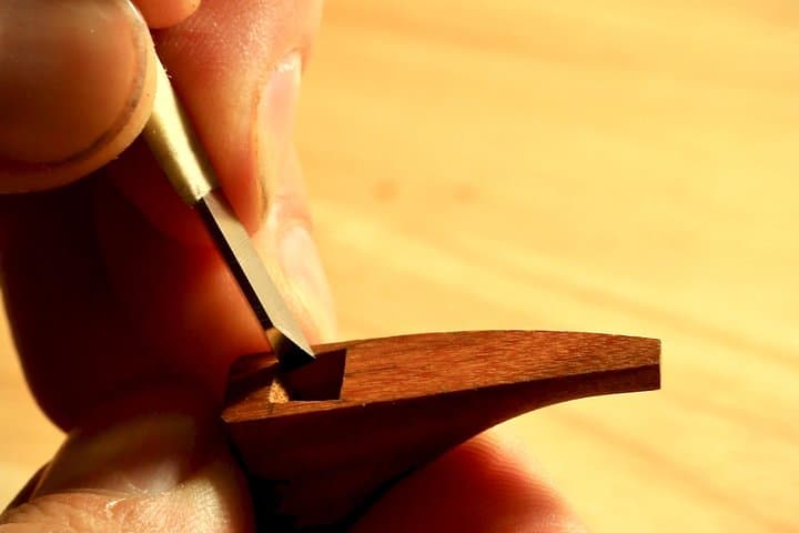 Making of a Baroque bow