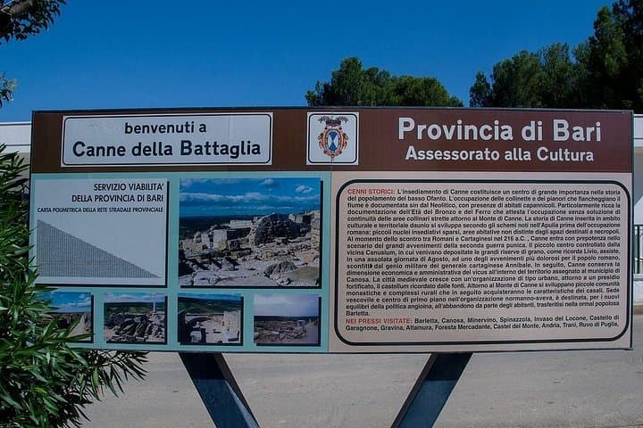 Archaeological ruins of Cannae - www.leterredifederico.it