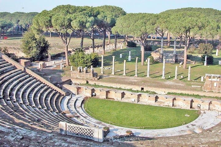 Kid-Friendly Ancient Ostia Tour with Hotel Pickup & Skip-the-line Tickets