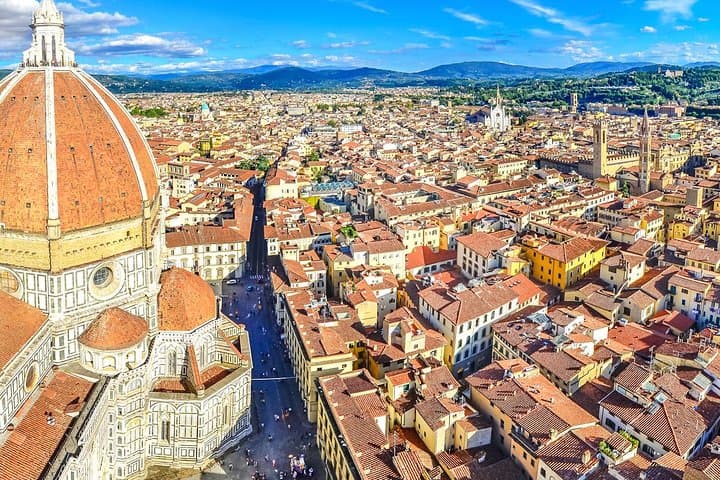 Florence view from the Bell Tower