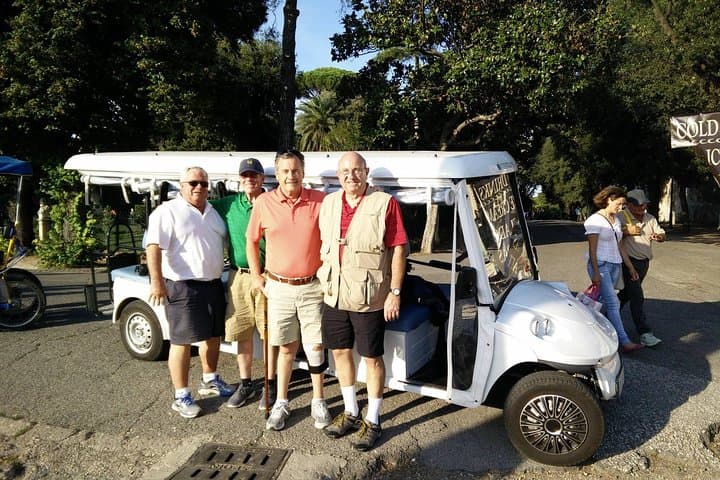 Rome Golf Cart Private Tour With A Local