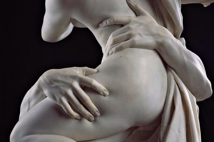 Detail from 'The Rape of Proserpina'
