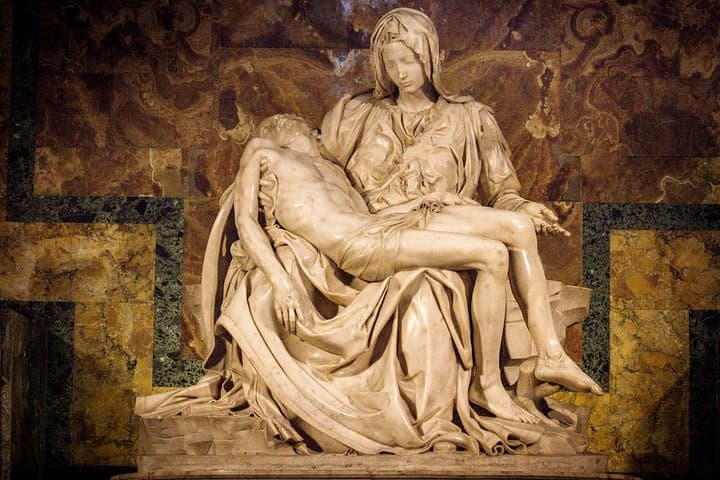 The Pietà by Michelangelo