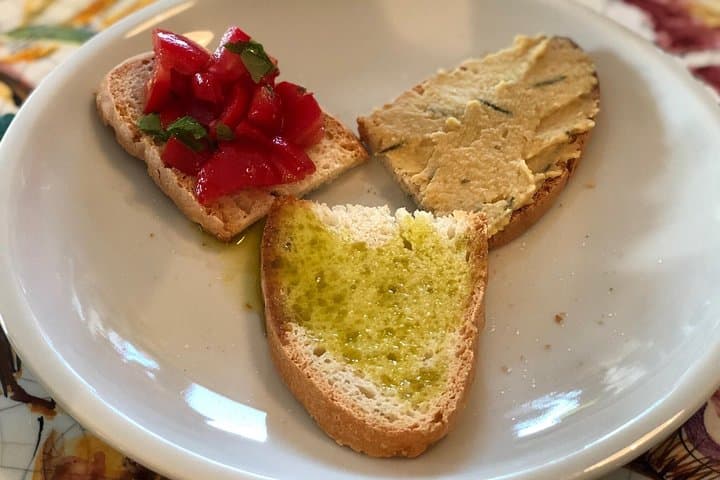 bruschette plate