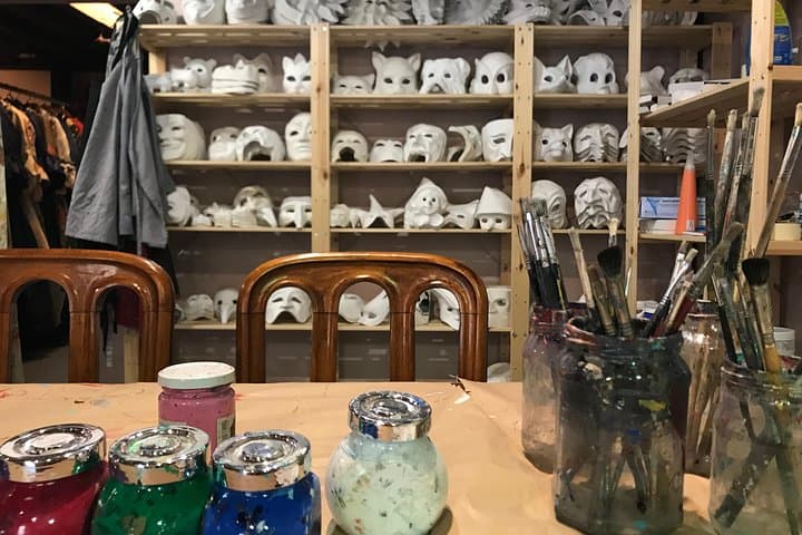 Mask Workshop - Paint Your Own Venetian Mask in Venice, Italy