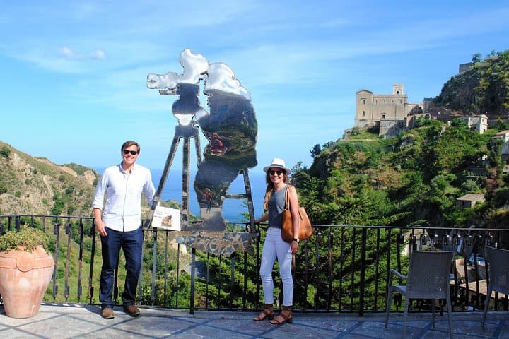 Square where the wedding ceremony of Michael Corleone and Apollonia was set