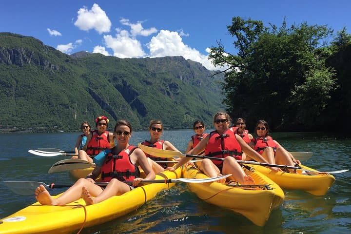 Lake Como Bellagio Water Sports Kayak Tour