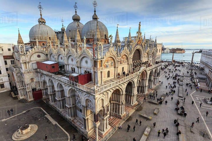 St. Mark's Basilica from above