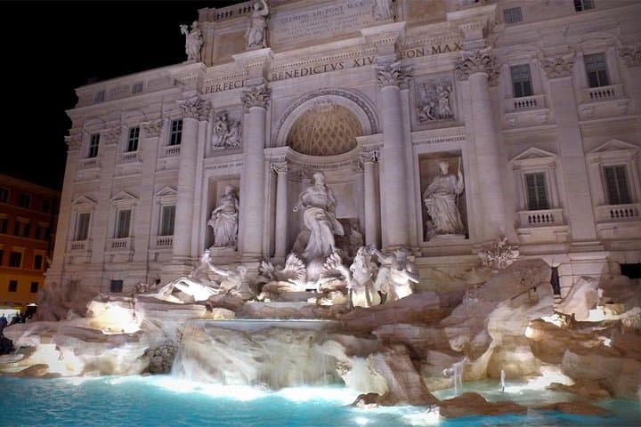 Trevi Fountain at Night