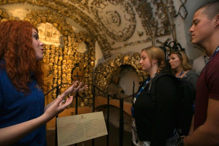 Exclusive After-Hours: Crypts, Catacombs & Bone Chapel Tour