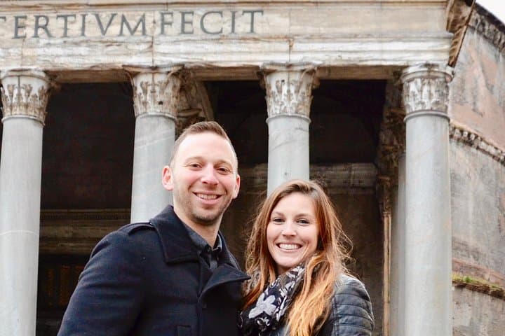 Just after the proposal means a private tour is needed.