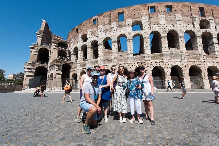 Rigidly private small groups make the Colosseum intimate.