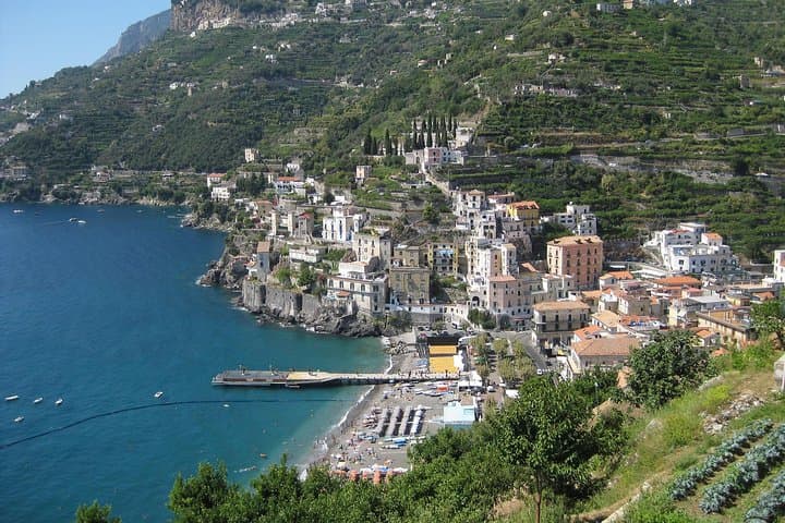 Driving through the Amalfi Coast